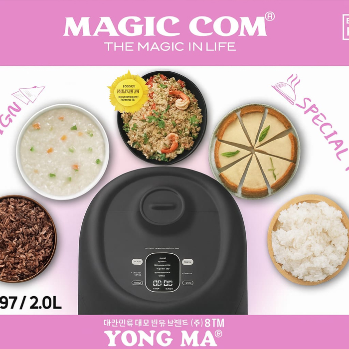 Yong Ma Magic Com Digital 2 Liter Eco Wing  - SMC7097 - Merah